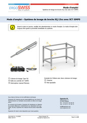 Ergoswiss SQ 13 Serie Mode D'emploi