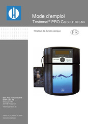 Heyl Testomat PRO Ca SELF CLEAN Mode D'emploi