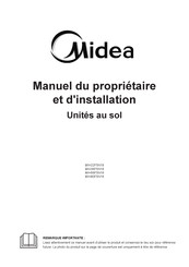 Midea MIH36F5N18 Manuel Du Propriétaire Et D'installation