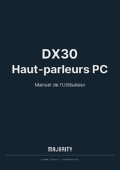 MAJORITY DX30 Manuel De L'utilisateur