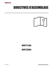 Wallenstein WXT20H Directives D'assemblage