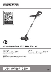 Parkside PFBA 20-Li A1 Traduction Des Instructions D'origine