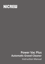 NICREW Power Vac Plus Manuel D'instructions