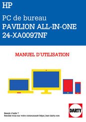 HP Pavilion 24-XA0097NF Manuel De L'utilisateur