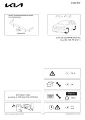 Kia J7280ADE00 Instructions De Montage