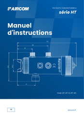 AirCom HT0XC Manuel D'instructions