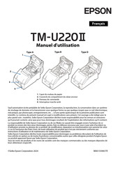 Epson TM-U220 II Manuel D'utilisation