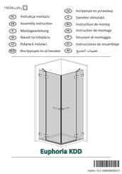 Radaway Euphoria KDD Instructions De Montage