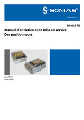 SOMAS SP405 Instructions De Mise En Service Et D'entretien