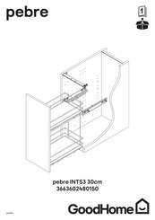 GoodHome 3663602480150 Instructions D'assemblage