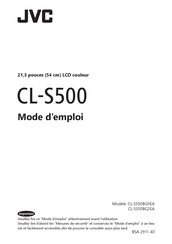 JVC CL-S500 Mode D'emploi