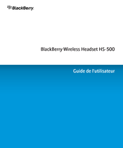 Blackberry HS-500 Guide De L'utilisateur