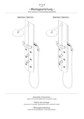 Schulte DuschMaster D9675 Instructions De Montage