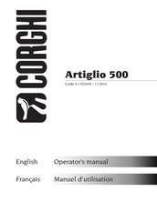 Corghi ARTIGLIO 500 Manuel D'utilisation