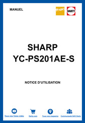 Sharp YC-PS201AE-S Manuel D'utilisation