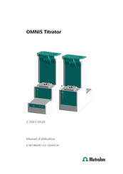 Metrohm OMNIS Titrator Manuel D'utilisation