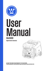 Westinghouse iGen5000 Manuel De L'utilisateur