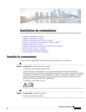Cisco Catalyst 9407R Instructions D'installation