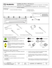 Subaru H461SXC211 Instructions D'installation