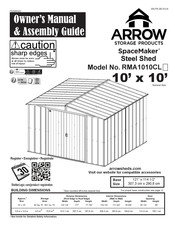 Arrow Storage Products SpaceMaker RMA1010CL Manuel De L'utilisateur Et Guide D'assemblage