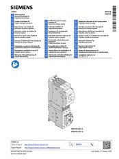 Siemens SIRIUS 3RA2150 Instructions De Service Originales