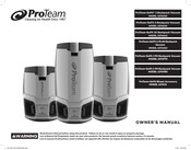 ProTeam GoFit 6 PLUS Backpack Vacuum 1076650 Manuel D'instructions