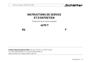 Schäffer 4670 T 2019 Instructions De Service Et D'entretien