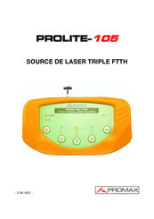 Promax PROLITE-105 Manuel D'instructions