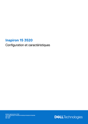 Dell Inspiron 15 3520 Configuration Et Caractéristiques