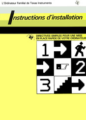 Texas Instruments TI994A Instructions D'installation