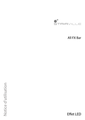 Thomann STAIRVILLE All FX Bar Notice D'utilisation