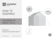 Palram CANOPIA ANCHORING KIT Instructions De Montage