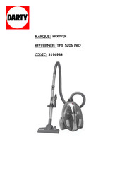 Hoover Freespace TFS 5206 PRO Instructions D'utilisation