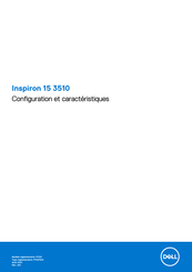 Dell Inspiron 15 3510 Configuration Et Caractéristiques