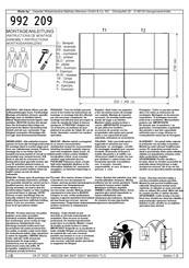 Dieter Knoll Collection 992 209 Instructions De Montage