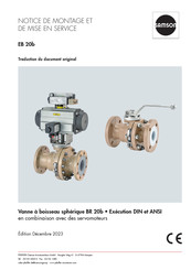 Samson EB 20b Notice De Montage Et De Mise En Service