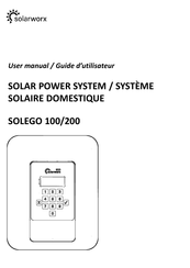 SolarWorX SOLEGO 200 Guide D'utilisateur