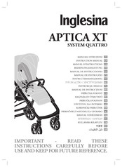 Inglesina APTICA XT SYSTEM QUATTRO Manuel D'instructions