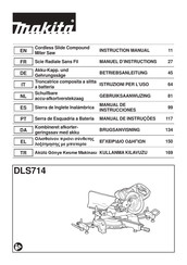 Makita DLS714 Manuel D'instructions