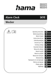 Hama SKYE Mode D'emploi