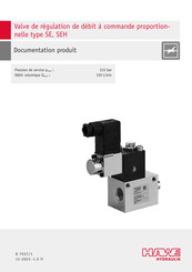 HAWE Hydraulik SEH Documentation Produit