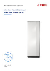 Nibe VPB S200 Manuel D'installation Et D'utilisation