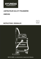 Hyundai power products HWDV60 Instructions D'origine