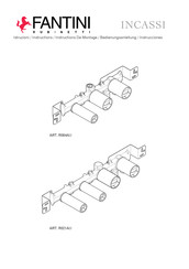 Fantini Rubinetti INCASSI R021AU Manuel D'installation