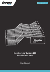 Energizer Solar Sunpack 200 Mode D'emploi