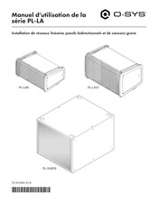 Q-SYS PL-SUB18 Manuel D'utilisation