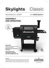 Asmoke SKYLIGHTS Classic AS700P Assemblage Et Fonctionnement