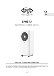 Argo SPHERA Instructions D'utilisation