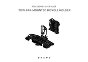 Volvo TOW BAR-MOUNTED BICYCLE HOLDER Mode D'emploi