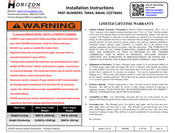 Horizon Global 84644 Instructions D'installation